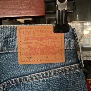 Levi's Men's Classic Indigo 501 Straight Jeans